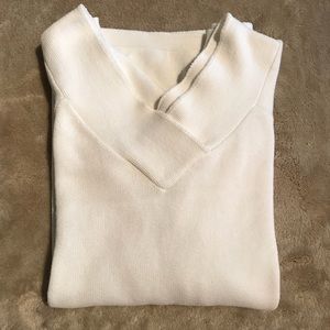 Oversized cotton sweater